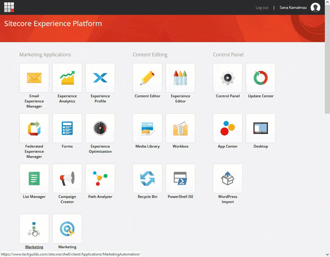 How to access Sitecore Marketing Automation