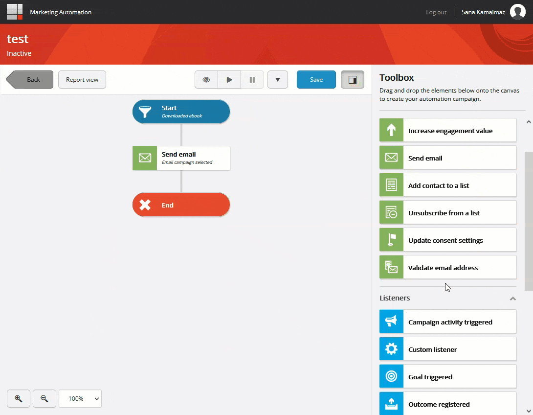 Sitecore Marketing Automation - delay element