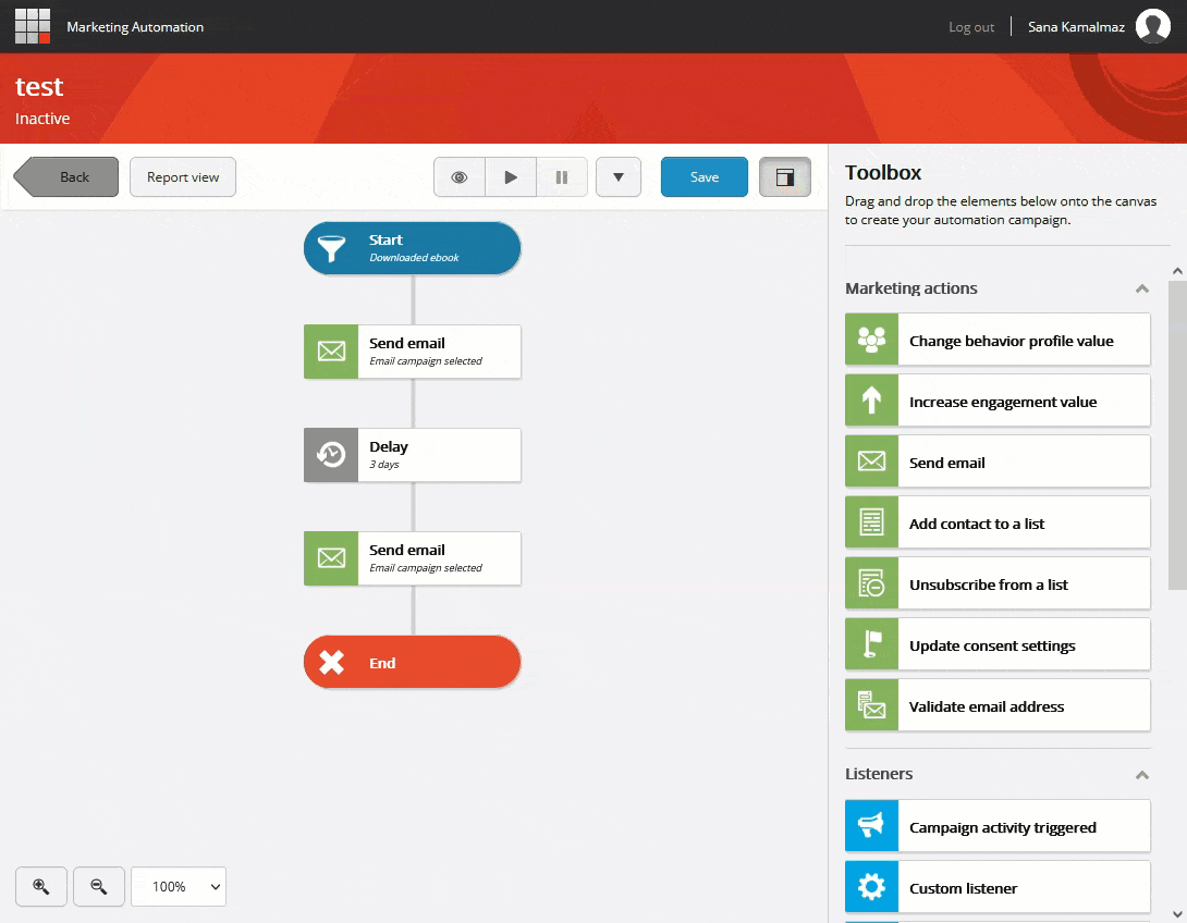 Sitecore Marketing Automation - listener