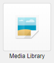 Media Library launch icon