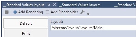 choosing layout