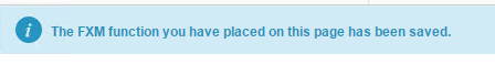 Step 6 Action Saved nofication