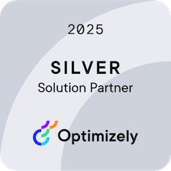 Optimizely Silver Partner badge