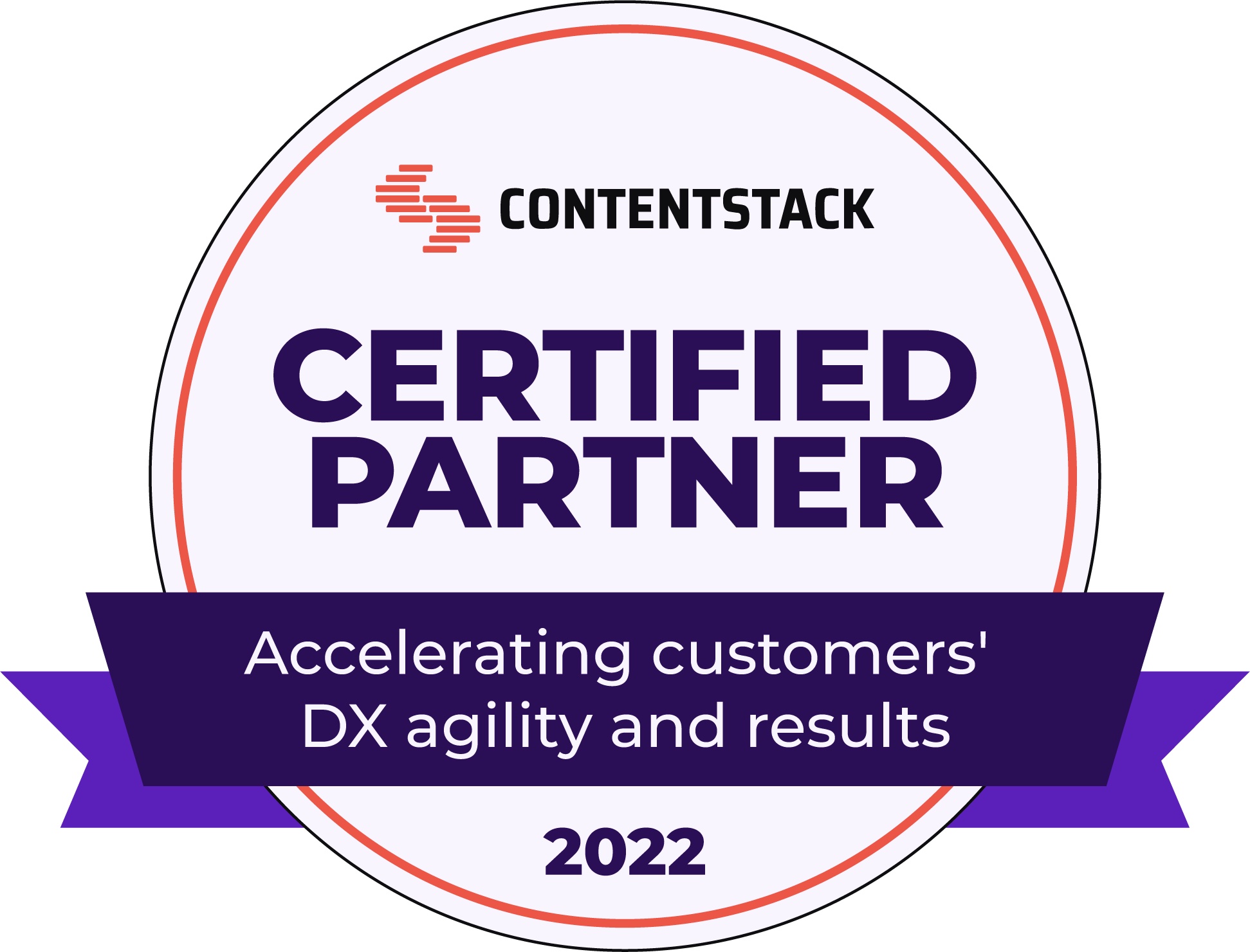 Contentstack Certified Partner Badge